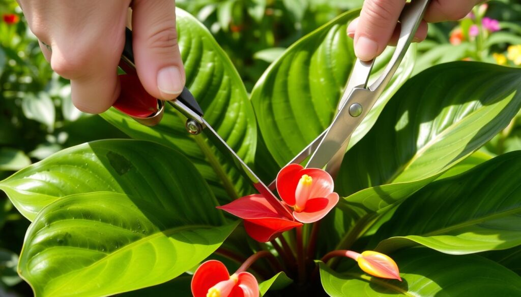 pemangkasan anthurium